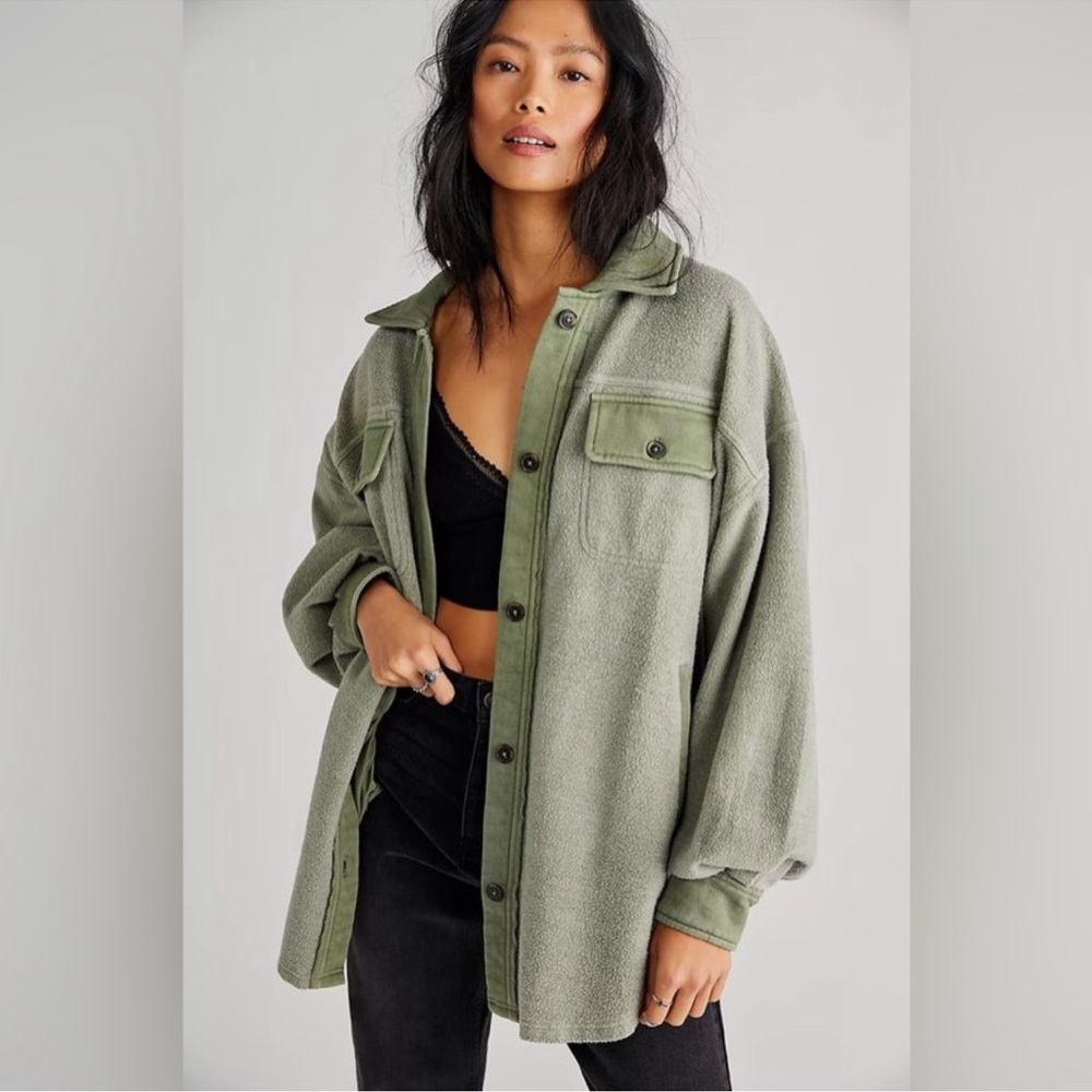 Free People Ruby Jacket in Jaded